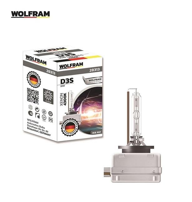 WOLFRAM 12V-85V XENON AMPUL D3S 35W 4300K GERMANY
