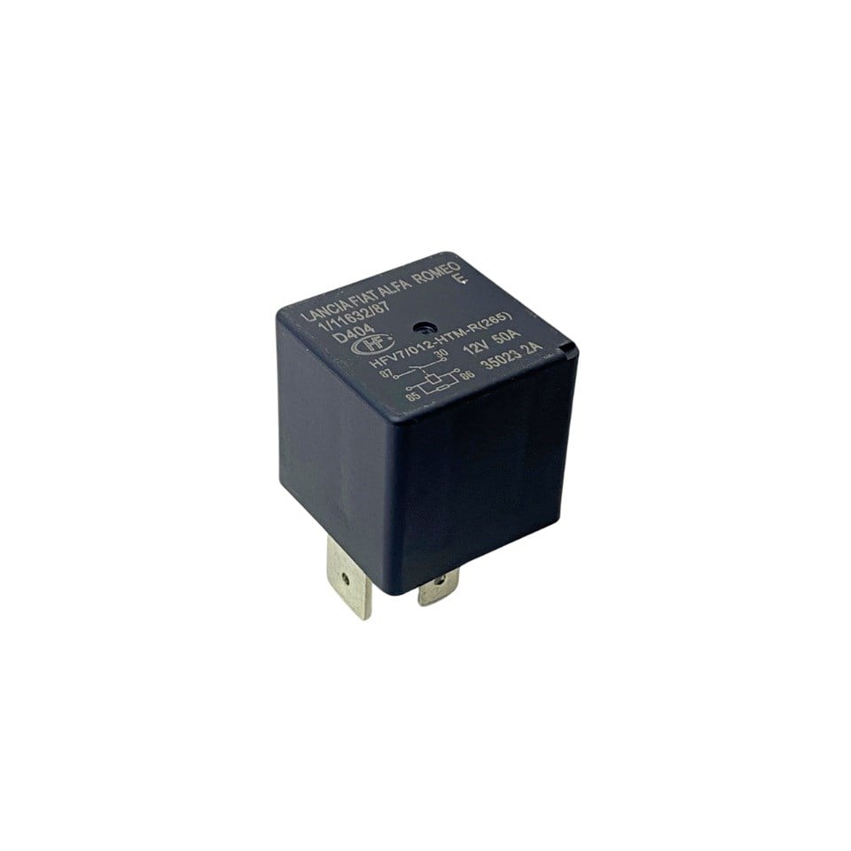12V RÖLE 4 UÇLU 50 A (70 A TİPİ) (DİRENÇLİ) (30-85-86-87)
