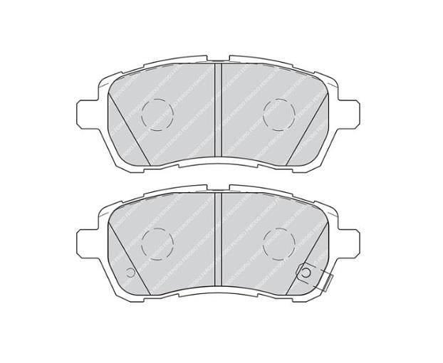 FERODO ÖN FREN BALATASI DAIHATSU SIRION/MATERIA-FORD FIESTA VI 2005 >MAZDA 2 2007-2015