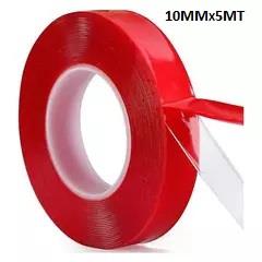 ÇİFT TARAFLI BANT 10 MM X 5 MT ŞEFFAF (SİLİKONLU)