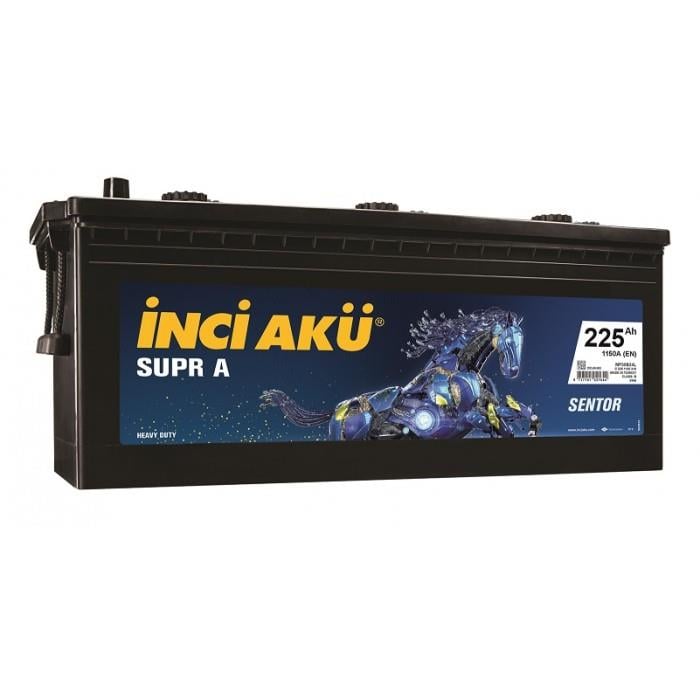 İNCİ 12V 225 AH AKÜ SUPR A SENTOR 1150 A (EN) (518*273*242)