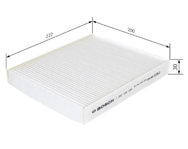 BOSCH POLEN FİLTRESİ HONDA CIVIC VI/CR-V II/FR-V 2001-2006