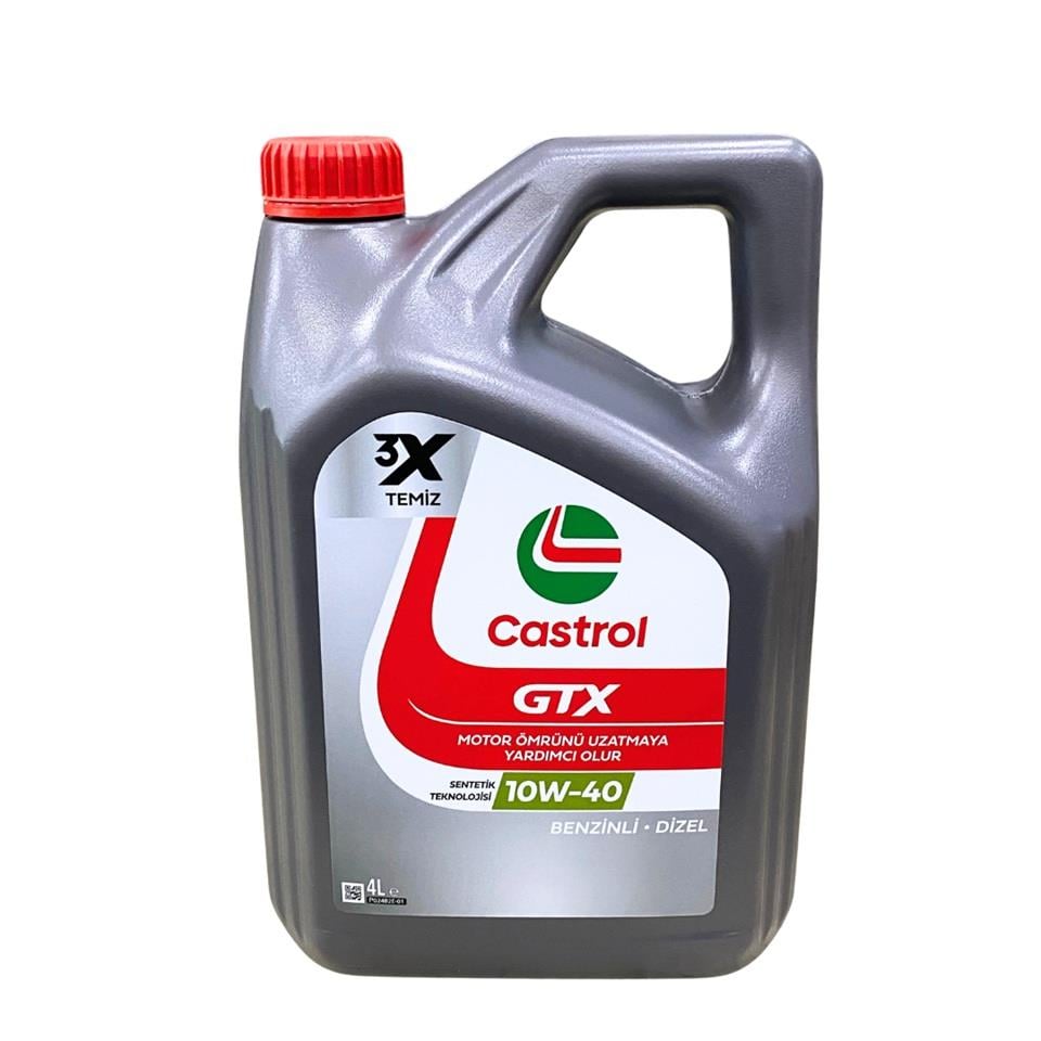 CASTROL GTX ULTRA CLEAN 10W-40 A3/B4 MOTOR YAĞI (4 LT)