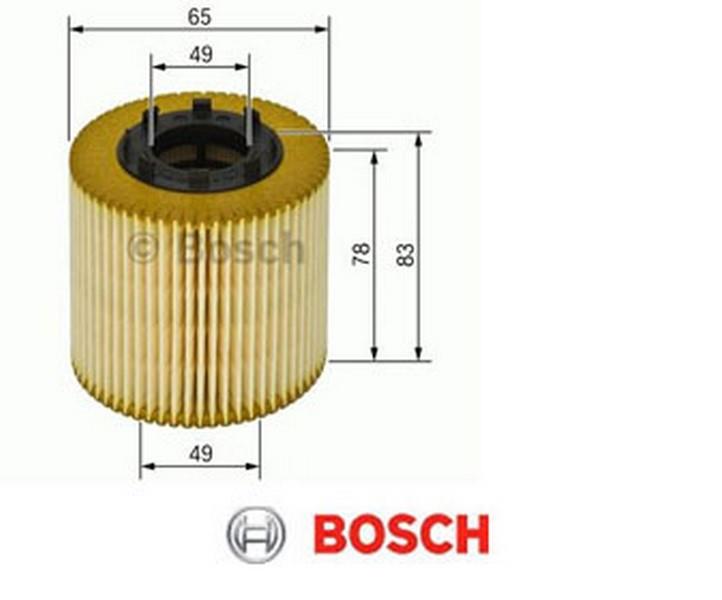 BOSCH YAĞ FİLTRESİ (8 TIRNAKLI) 1.3 MULTIJET/1.3 CDTI