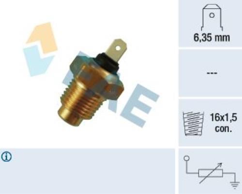 FAE HARARET MÜŞÜRÜ (TEK FİŞ) (M16 X 1.5 KONİK)