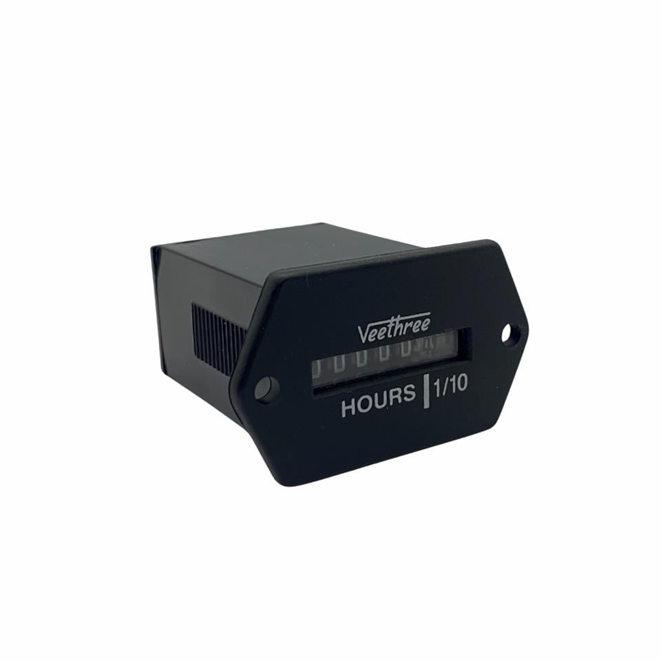 VEETHREE 10V-28V MOTOR ÇALIŞMA SAATİ (KÖŞELİ)