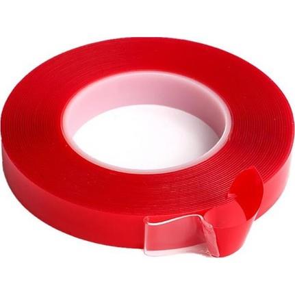 ÇİFT TARAFLI BANT 15 MM X 5 MT ŞEFFAF (SİLİKONLU)