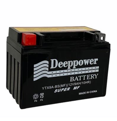 DEEPPOWER 12V 9 AH MOTOSİKLET AKÜSÜ (150*87*105) (YTX9-BS)