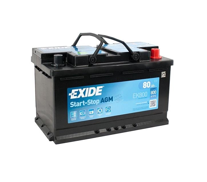 EXIDE 12V 80 AH AKÜ AGM 800 A (EN) (START-STOP) (315*175*190)
