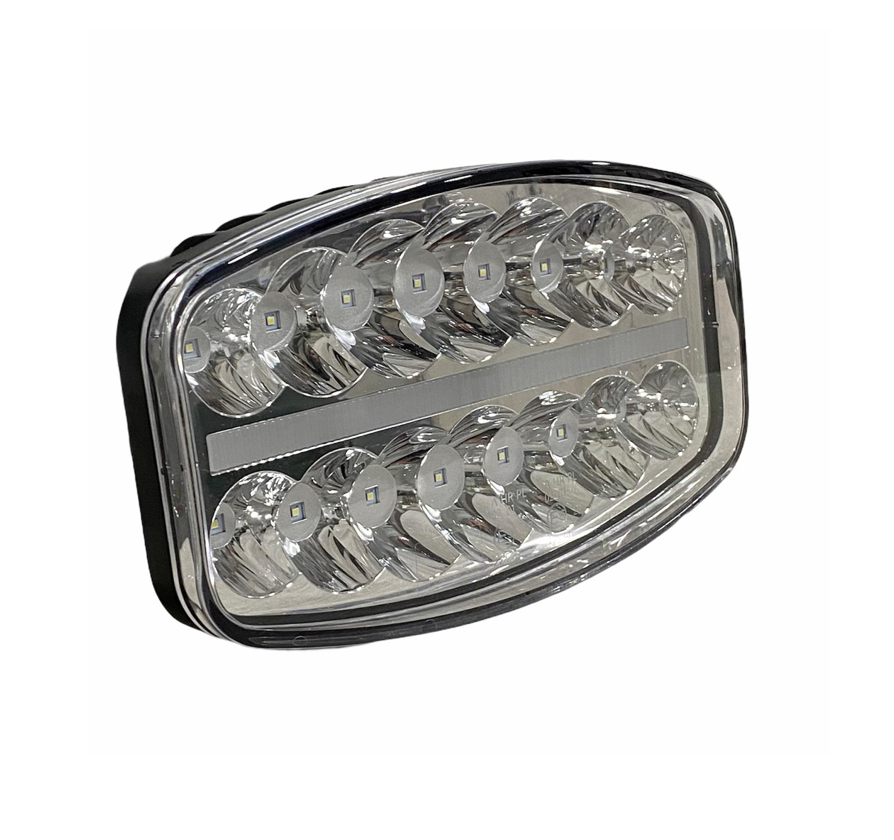 DEMMON 10V-30V GÜNDÜZ SÜRÜŞ LAMBASI (14+10 LEDLİ) (50W+8W) (245*139*91 MM) BEYAZ