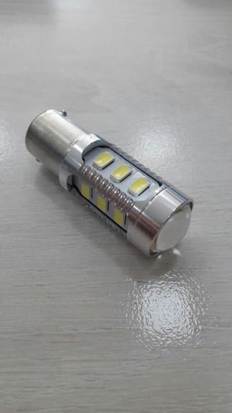 12V-24V 93 AMPUL 15 LEDLİ BEYAZ 6000K (MERCEKLİ) CB (2 AD)