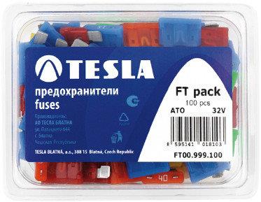 TESLA BIÇAK SİGORTA KARIŞIK (5 A*7.5 A*10 A*15 A*20 A*25 A*30 A) (100 AD) (19*19 MM)