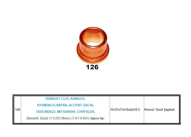 MARŞ BURCU MITSUBISHI TİPİ (ARKA) DACIA LOGAN-HYUNDAI ACCENT/ELANTRA-MITSUBISHI-RENAULT CLIO/KANGOO