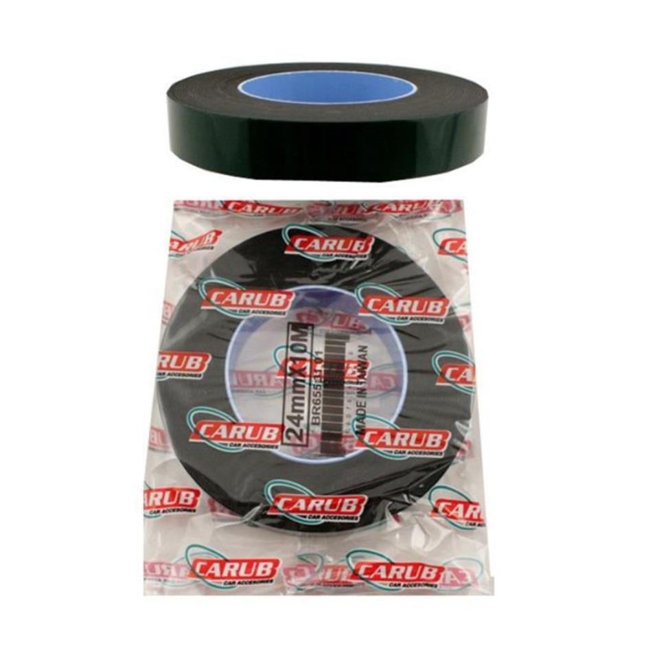 ÇİFT TARAFLI BANT 24 MM X 10 MT (YEŞİL-SİYAH)