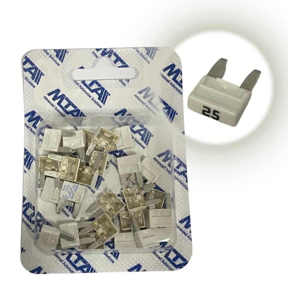 MTA MİNİ BIÇAK SİGORTA 25 A (25 ADET) (11*16 MM)