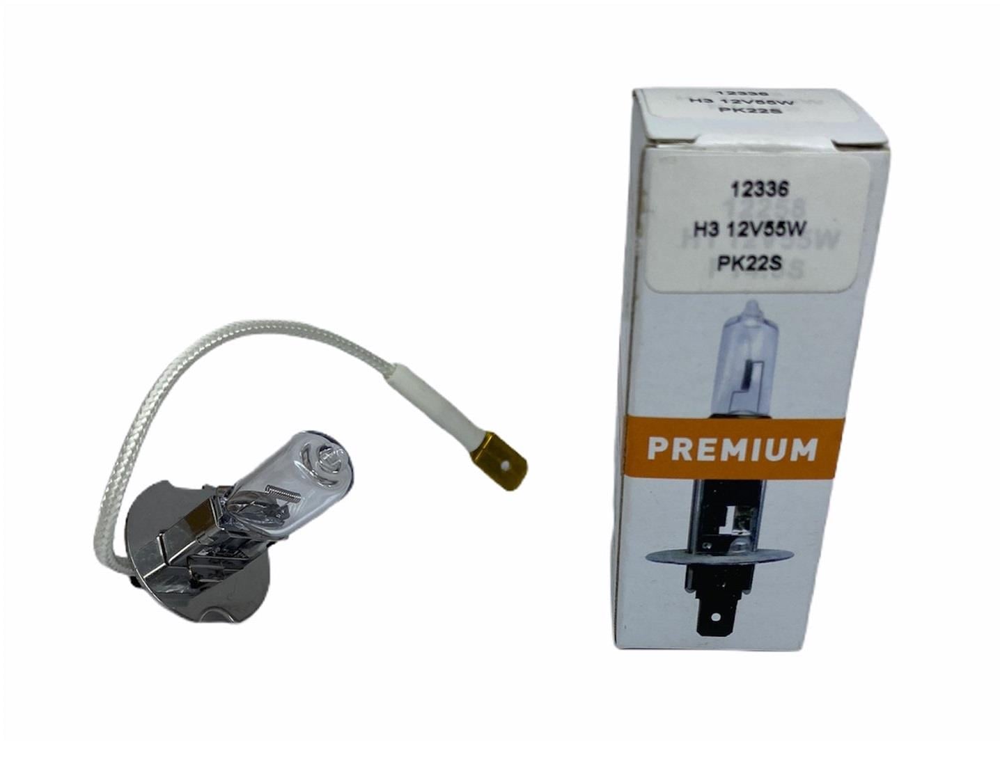 PREMIUM 12V H3 AMPUL 55W
