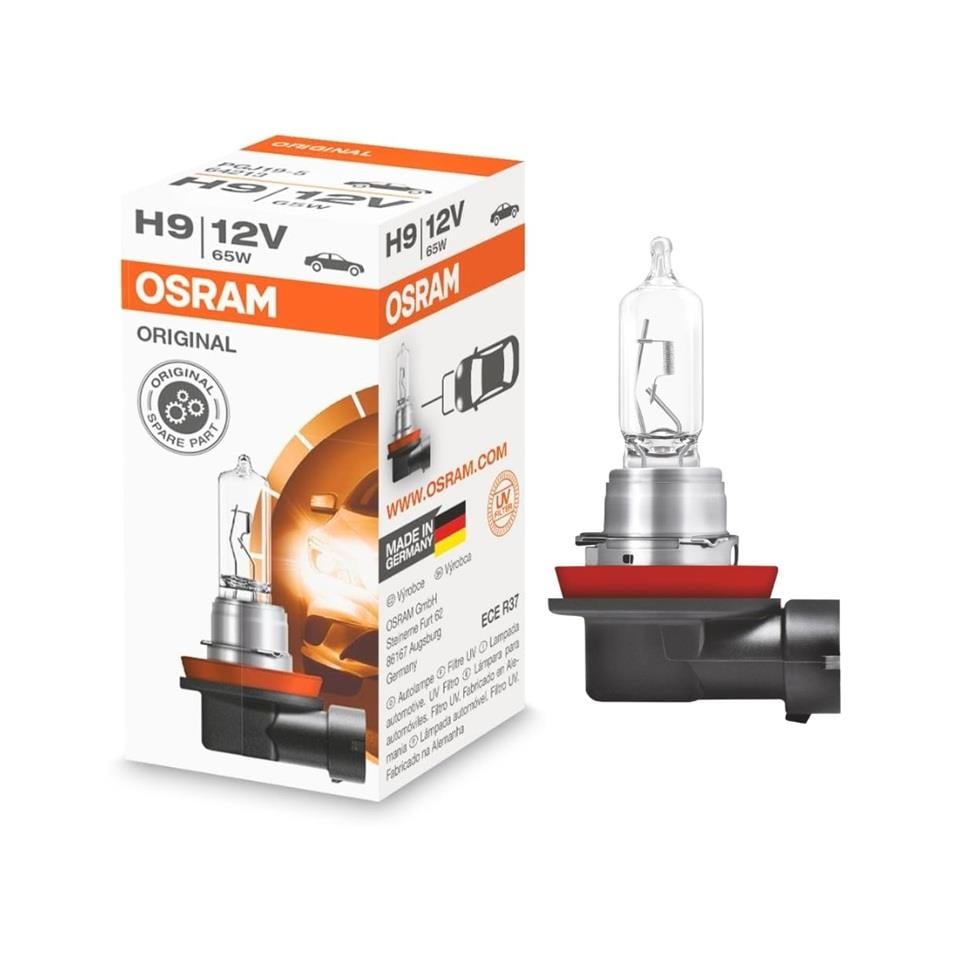 OSRAM 12V H9 AMPUL 65W