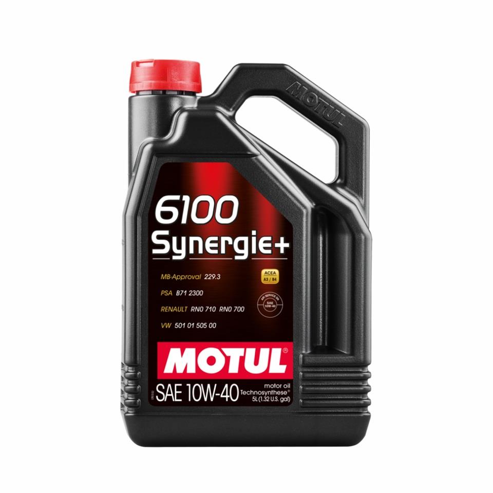MOTUL 6100 SYNERGIE+ 10W-40 A3/B4 MOTOR YAĞI (5 LT)