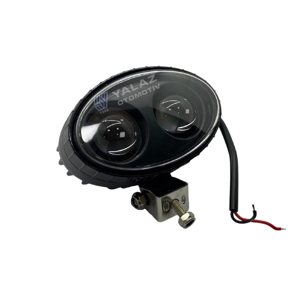 WOLFRAM 10V-110V CREE LED SPOT LAMBA (MAVİ NOKTA) (2 X 3W) (140*90*82 MM) FORKLİFT E9 GERMANY 
