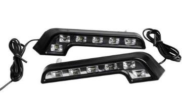12V GÜNDÜZ SÜRÜŞ LAMBASI 6 LEDLİ (2 CM X 17 CM) MERCEDES TİPİ (2 AD)