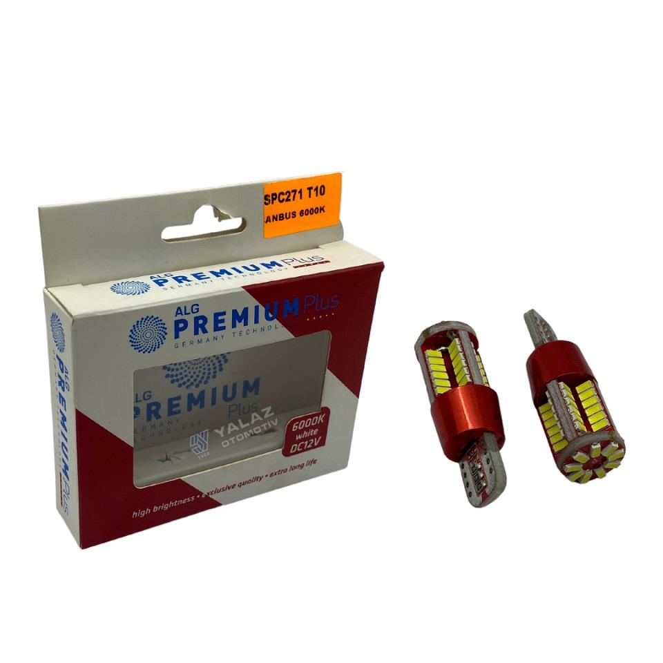 PREMIUM 12V DİPSİZ AMPUL T10/T15 (57 LEDLİ) BEYAZ CB (2 AD)