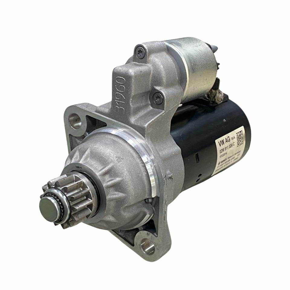BOSCH 12V MARŞ MOTORU 13 DİŞ 2.2 KW TERS AUDI-SEAT-SKODA-VW (START-STOP)