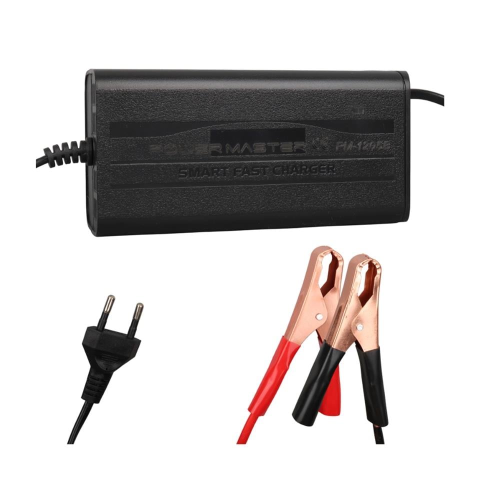 12V ŞARJ REDRESÖRÜ (AKILLI AKÜ ŞARJ CİHAZI) OTOMATİK 5 A