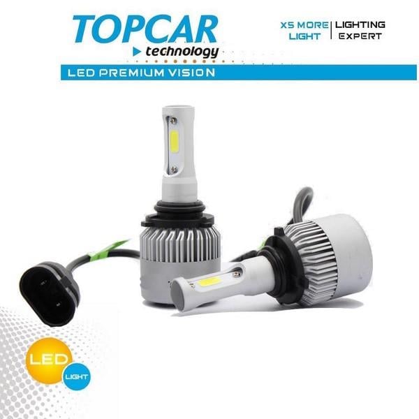 9-36V HB4 LED XENON FAR AMPUL SETİ 6500K 3900 LÜMEN (COB LED)