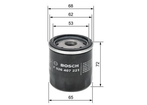 BOSCH YAĞ FİLTRESİ TOYOTA
