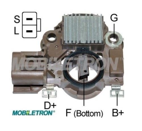 12V KÖMÜRLÜ KONJEKTÖR MITSUBISHI TİPİ (MEKSEFELİ) (S/L) (D+) MAZDA 3/6