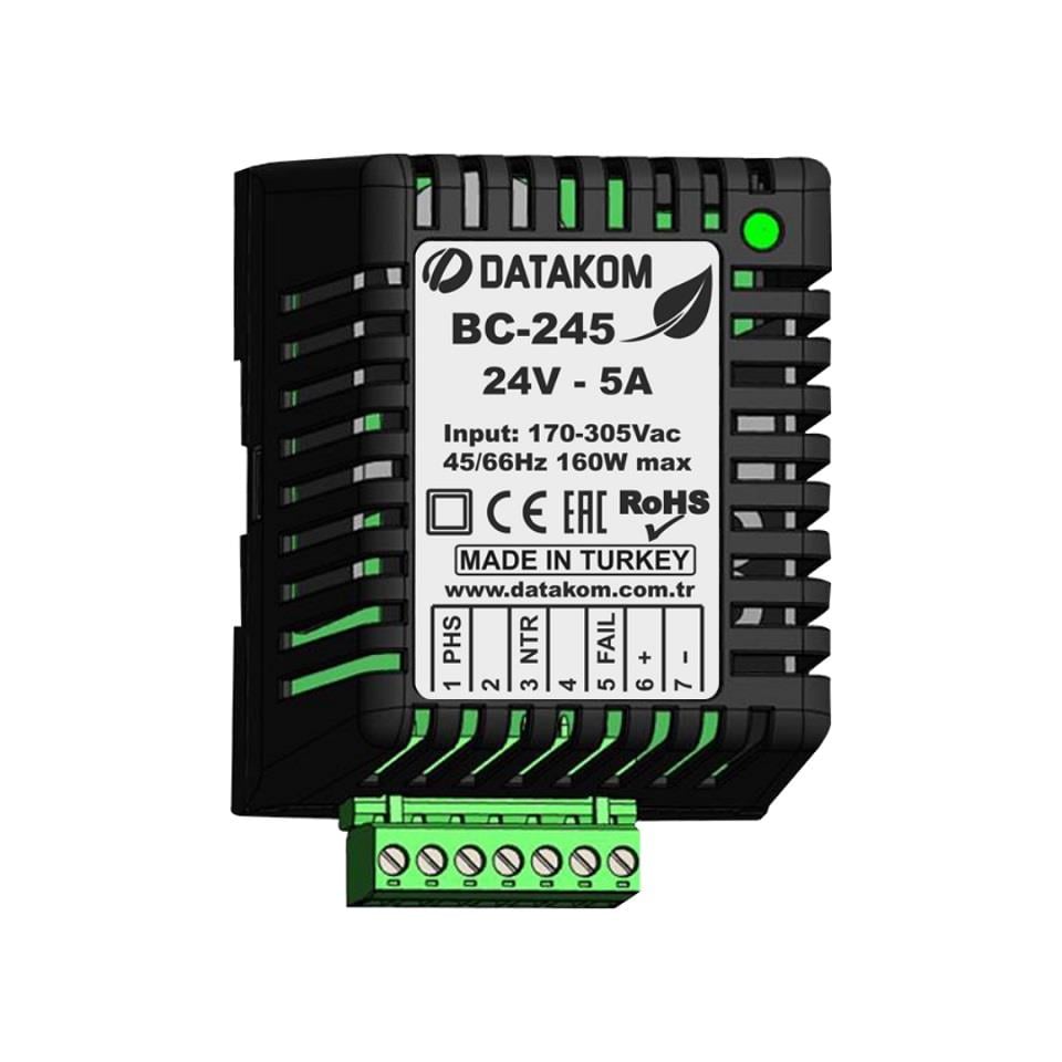 24V AKILLI ŞARJ REDRESÖRÜ 5A (AKÜ ŞARJ CİHAZI) JENERATÖR