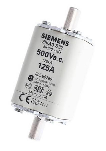 SIEMENS 500V AC/250V DC BIÇAK SİGORTA 125 A (SERAMİK GÖVDE)