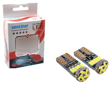 12V DİPSİZ AMPUL T10 (15 LEDLİ) BEYAZ CANBUS (2 AD)