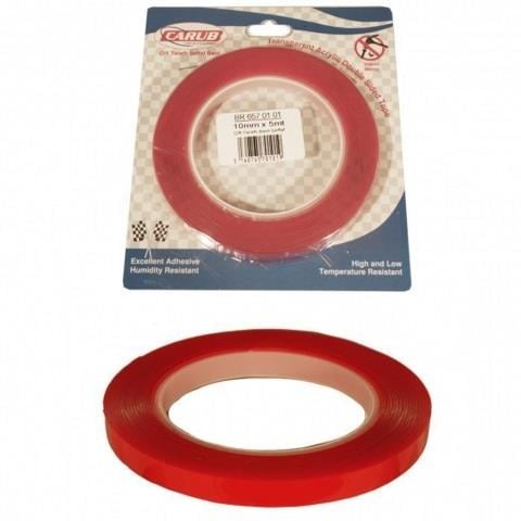 ÇİFT TARAFLI BANT 10 MM X 5 MT ŞEFFAF (SİLİKONLU)