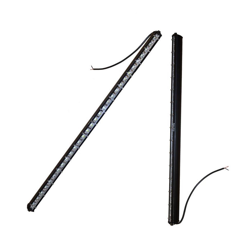 9V-35V LED BAR OFF ROAD BEYAZ (30 LEDLİ) TEK SIRA İNCE DÜZ 90W (2.6 CM X 82 CM)