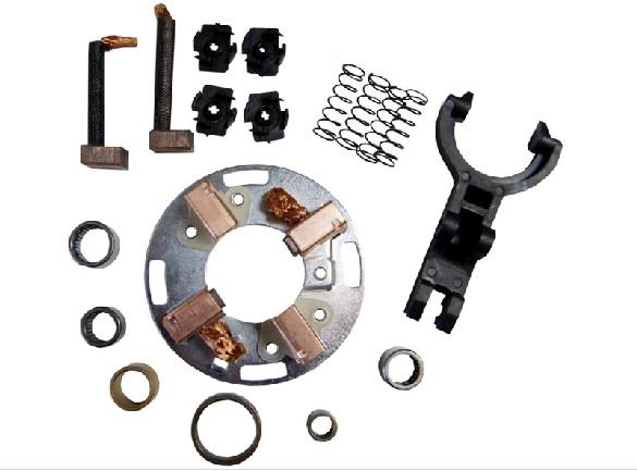 MARŞ KÖMÜR YUVASI VALEO TİPİ CW (D7R/D9) (BURÇ-RULMAN+ÇATAL) (4 KÖMÜRLÜ) FORD-HYUNDAI-KIA-MERCEDES