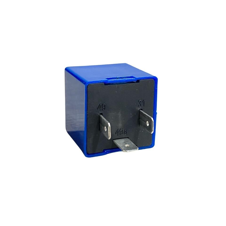 SANEL 12V ELEKTRONİK FLAŞÖR 3 UÇLU (31-49a-49) (KISA TİP)