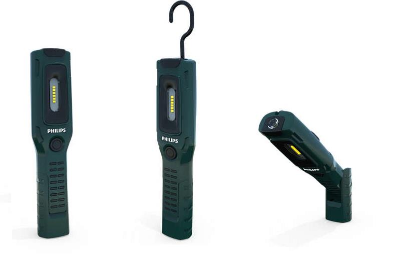 PHILIPS 3.7V EL FENERİ MIKNATISLI 6+1 LEDLİ (ŞARJLI)