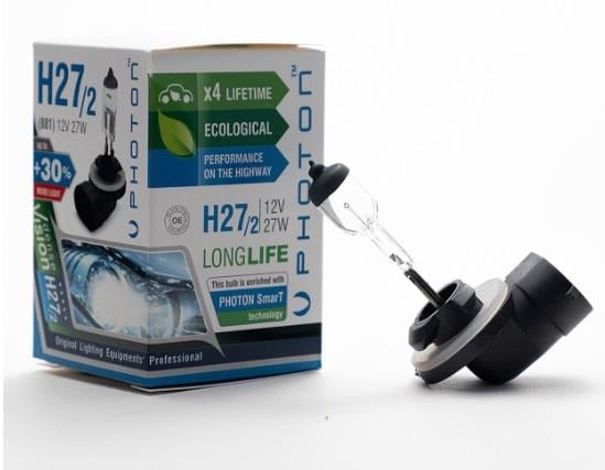 PHOTON 12V H27 AMPUL (881) 27W +%30 FAZLA IŞIK (L SOKET) (4 KAT UZUN ÖMÜRLÜ)