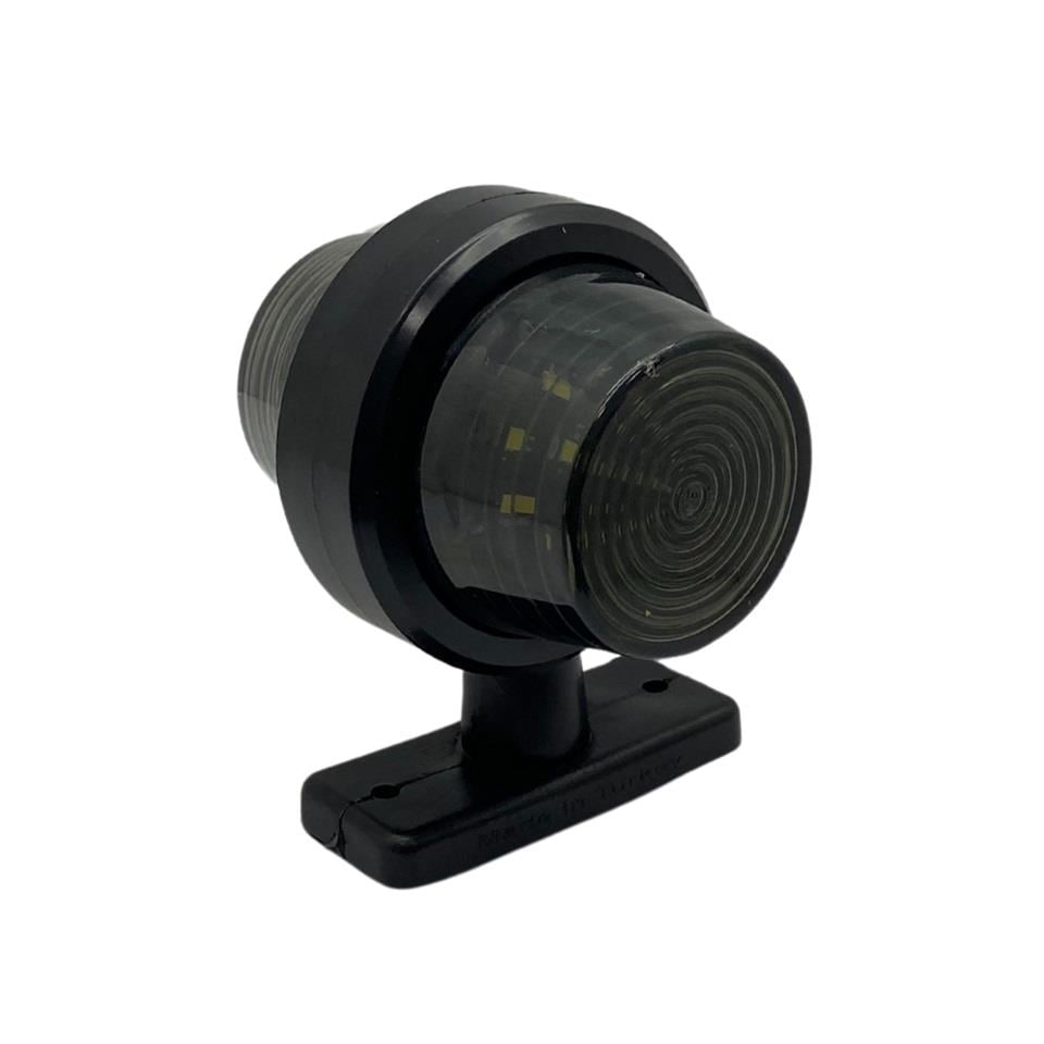 12V-24V TAKOZ LAMBASI KÜPE TİP FÜME CAM KIRMIZI-BEYAZ (LEDLİ)