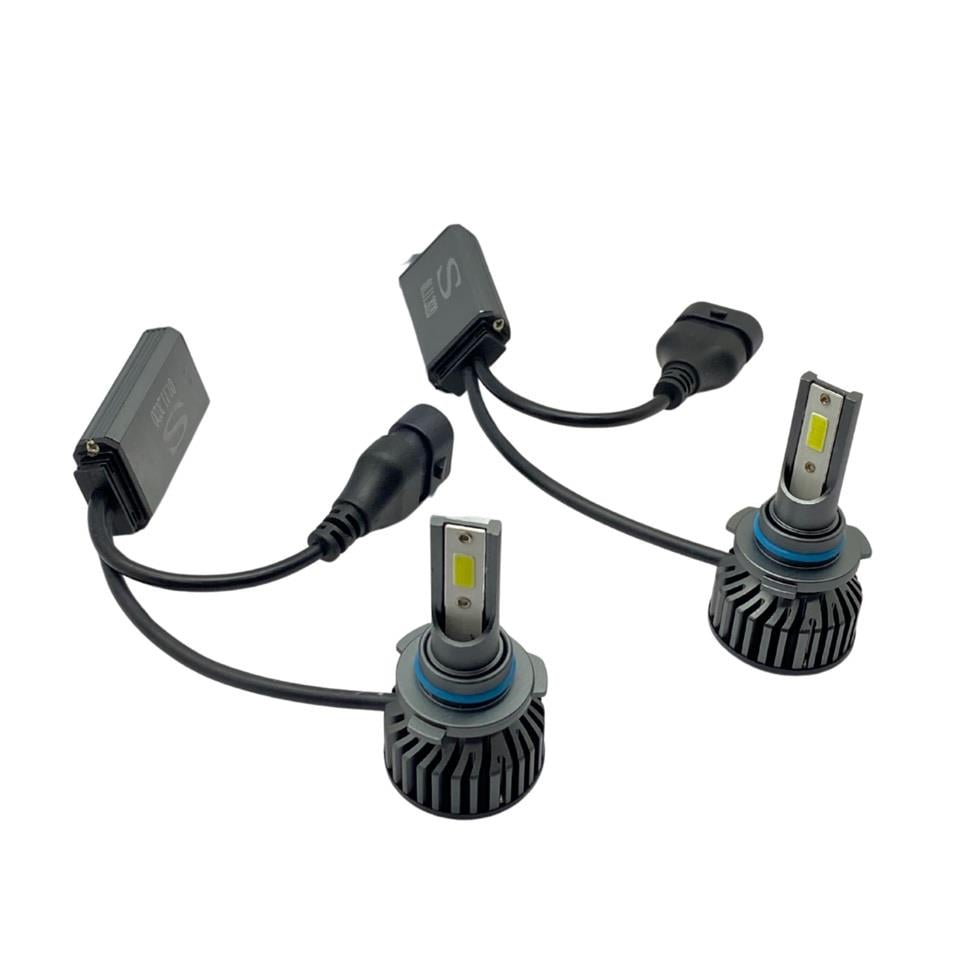 9V-32V HB3 9005 DOB LED XENON FAR AMPUL SETİ V8 CANBUS 6500K 8000 LÜMEN