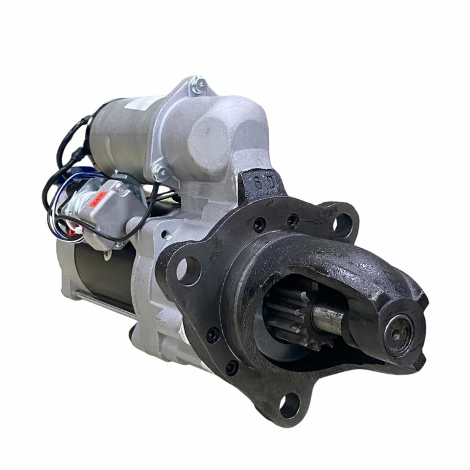 24V MARŞ MOTORU NIKKO TİPİ 12 DİŞ 7.5 KW (DIŞTAN SAPLAMA) KOMATSU