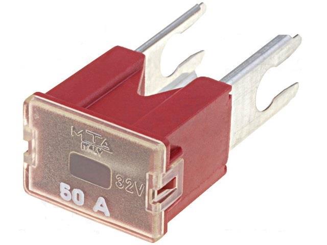 MTA AYAKLI SİGORTA KIRMIZI 50 A (41*22 MM)