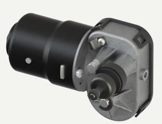 BAŞKURT 24V SİLECEK MOTORU TEK MİLLİ 90° KABİN