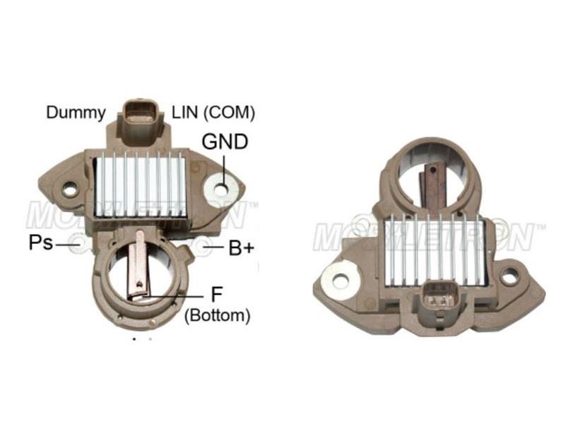 12V KÖMÜRLÜ KONJEKTÖR MITSUBISHI TİPİ (2 FİŞ DİK SOKETLİ) (D-LIN) MERCEDES-NISSAN-RENAULT