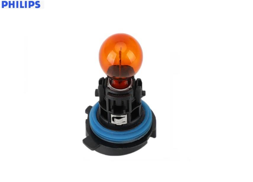 PHILIPS 12V GÜNDÜZ SÜRÜŞ AMPULÜ SOKETLİ (SARI) 24W