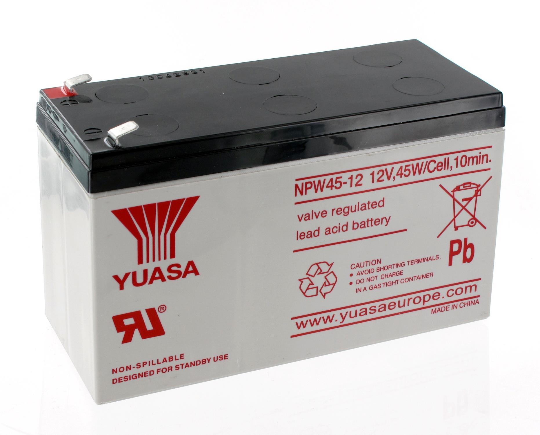 YUASA 12V 9 AH AKÜ KURU TİP (150*65*90) (BÜYÜK FİŞLİ) (2.70 KG)