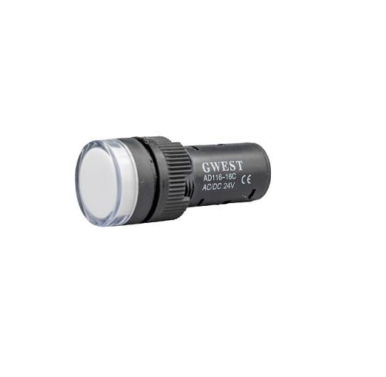 24V GÖZ LAMBASI LEDLİ UNIVERSAL BEYAZ (19 MM)
