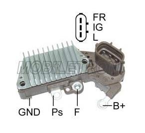 12V ALTERNATÖR KONJEKTÖR NIPPON DENSO TİPİ (3 FİŞ OVAL SOKET) (FR IG L)