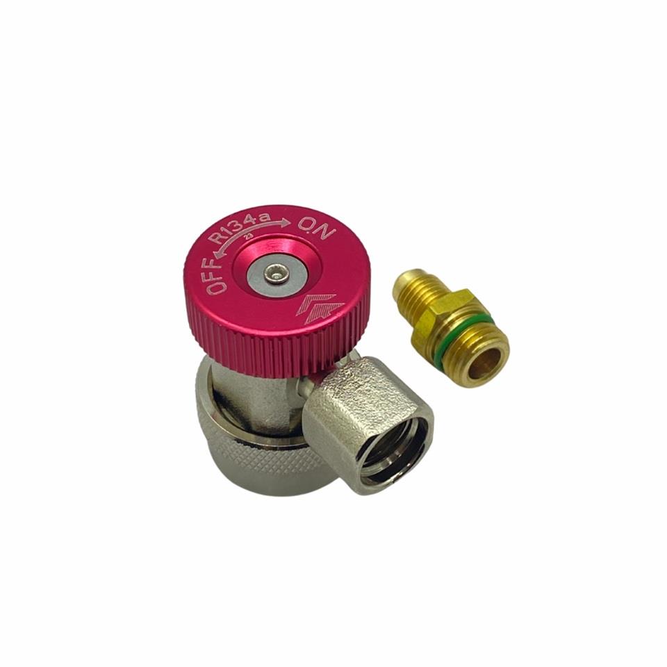 ARAÇ KLİMA GAZI DOLUM VANASI-JAKI YÜKSEK BASINÇ (KIRMIZI) R134A